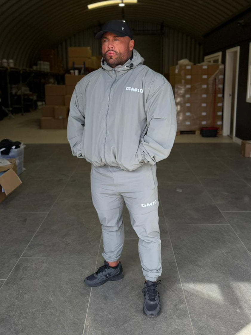 GASMARK10 Grey Tracksuit