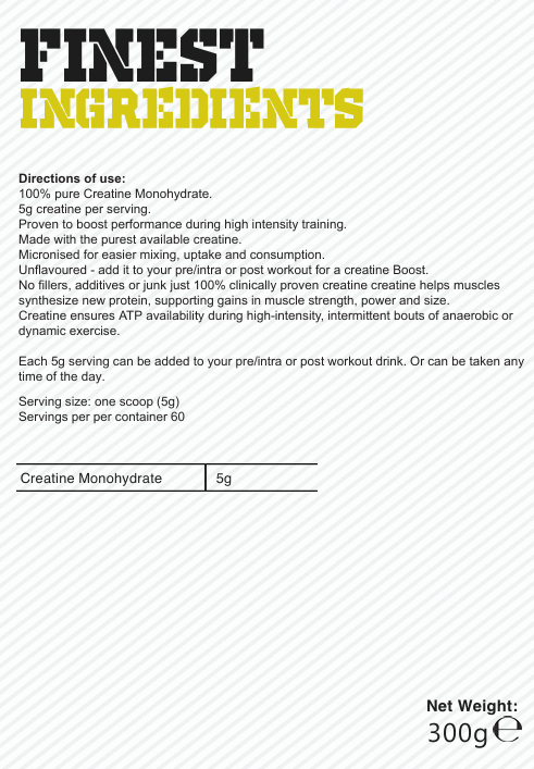Creatine Monohydrate - Gas Mark 10